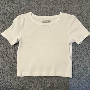 Everlane Ribbed Baby Tee